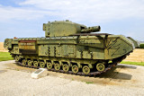 Churchill Tank at Lion sur Mer