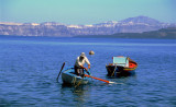 FISHERMAN ON SANTORINI