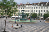Rossio Square Fountain