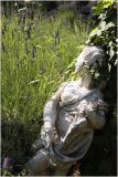 Overgrown Statue