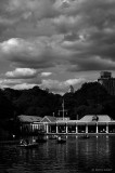 Boathouse b/w