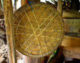 2353 Bottom of a  winnowing basket used for rice and general use.