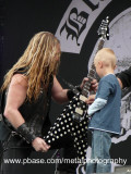 Cute kid with Black Label Society