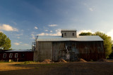 Evening Sun on Barn at Schoen Place in Pittsford, NY