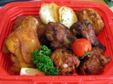Fried Chicken Xmas Bento