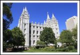 Mormon Cathedral in Salt Lake City
