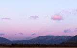 First light over the Ben Ohau Range