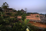 Roofs of the huts