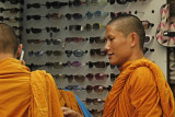 Buddhists watching sunglasses