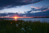 Evening over Roskilde Fjord