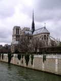 Notre-Dame from the bridge.