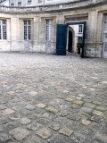 Entrance into the courtyard.