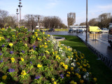 End of the Champs Elysees.