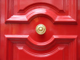 Behind the doors of many apartment buildings were hidden courtyards.