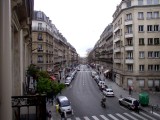 Evening along Rue Monge.