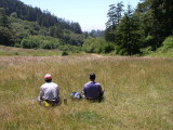 Lunch stop after 2 miles plus.