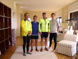 Jim is off to a bike ride.