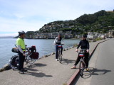 Sausalito. Meeting with other tourist.