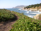  The area around the lighthouse is beautiful and dramatic.