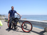 Cool dude, cool bike