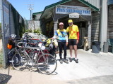 We meet Genos friend, Dennis, for lunch.