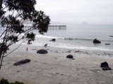 View of pier in Cayucos.