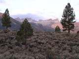 Sunrise at Twin Lakes Campsite.