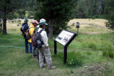 Hike begins at the guest ranch.