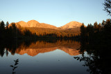 Last light on Lassen.