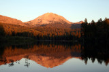 Last light on Lassen.