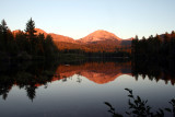 Last light on Lassen.