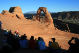 Delicate Arch at sunset