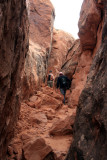 Hiking the Fiery Furnace continues
