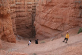 Hiking the Navajo Loop from Sunset Point