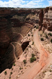 View of Shafer Road from above