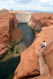 Glen Canyon Dam overlook