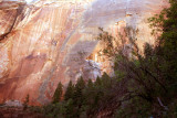 And sheer canyon walls
