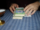 Paying for dinner, Uzbekistan.JPG