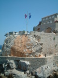 Fortress on the mediterranean