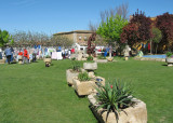 Pilgrim wash at Albergue Boadilla del Camino