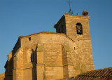 Stork nest at Iglesia de Santa Maria