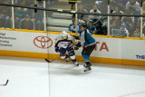 Jordin Tootoo and Jonathan Cheechoo