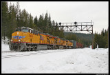 Southbound Freight at Summit, Oregon