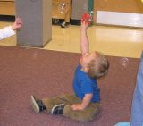 angus reaching
