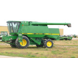 john deere combine harvester