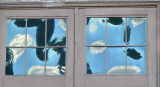 windows with handmade glass
