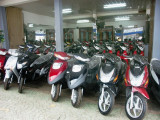 Motor cycle showroom