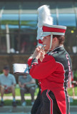 Marching band member