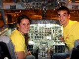 Smiling from the Flight Deck.....