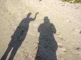 Shadows on the sand